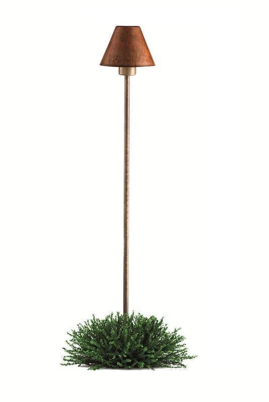 Fiordo Brass and Copper Tall Pole Light