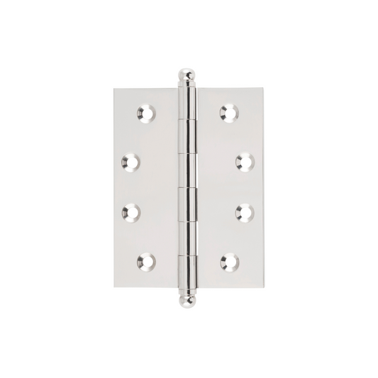 Hinge - Loose Pin Polished Nickel 100mm x 75mm