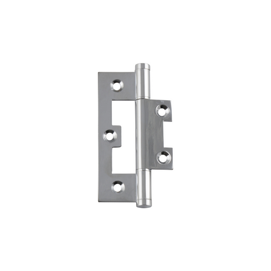 Hinge - Hirline Polished Chrome 89mm x 35mm