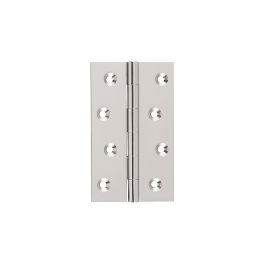 Hinge - Fixed Pin Satin Nickel 100mm x 60mm