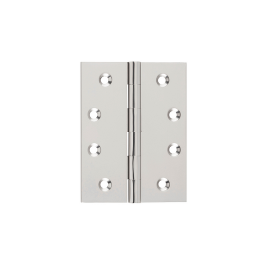 Hinge - Fixed Pin Satin Nickel 100mm x 75mm