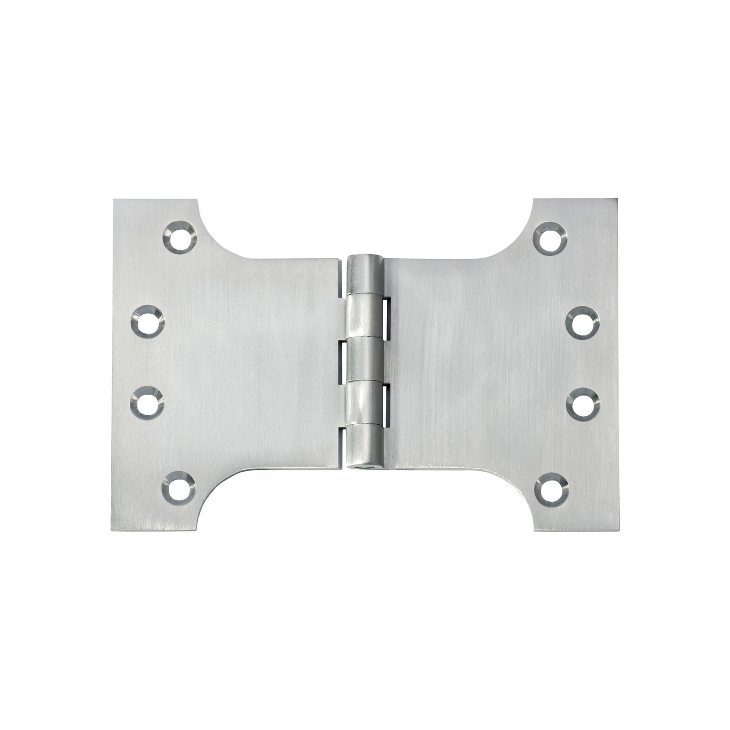 Hinge - Parliament Satin Chrome 100mm x 150mm