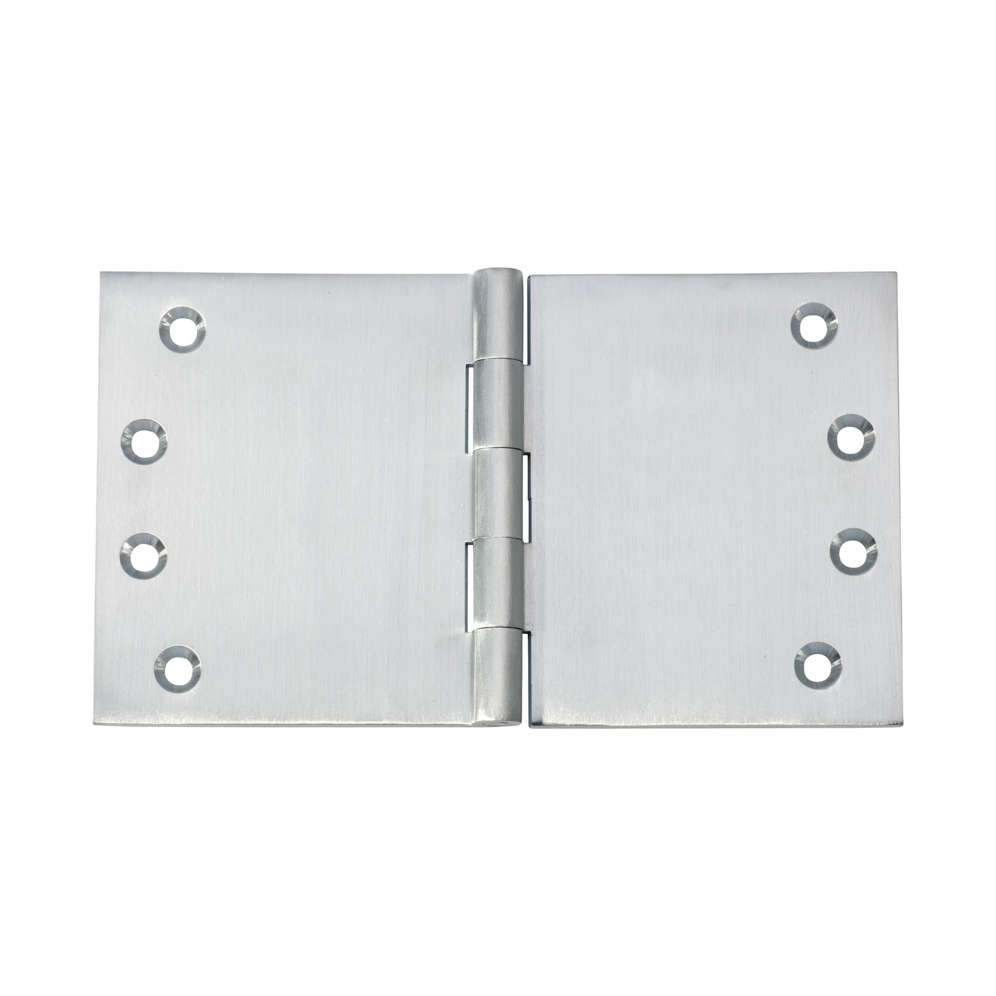 Hinge - Broad Butt Satin Chrome 100mm x 175mm