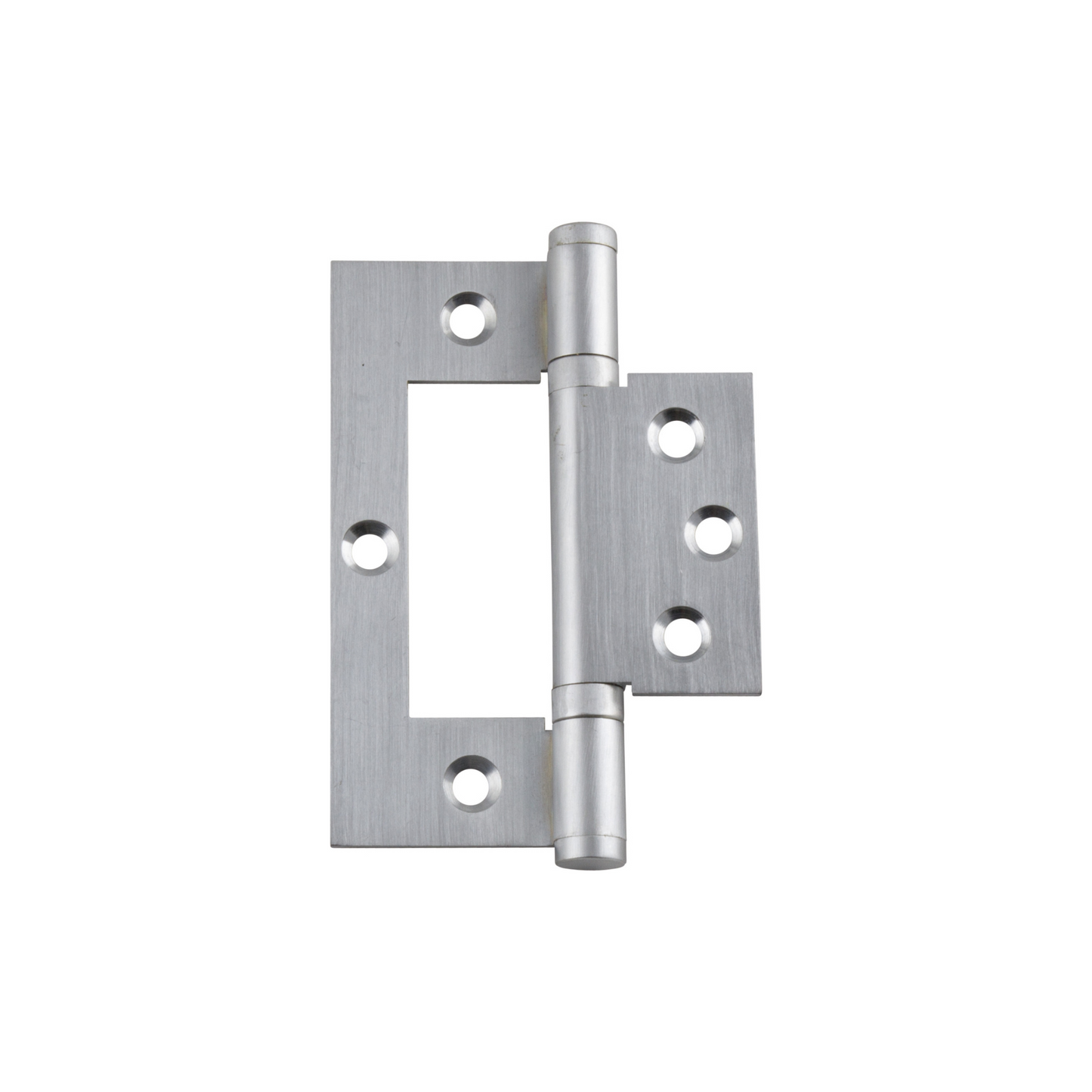 Hinge - Hirline Brushed Chrome 100mm x 49mm