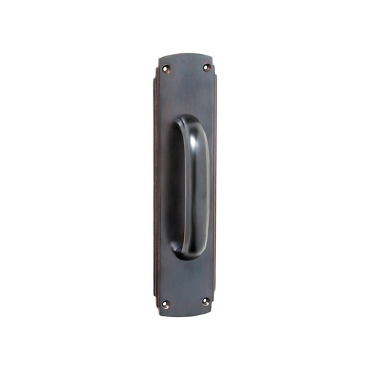 Deco Door Pull Handle Antique Copper