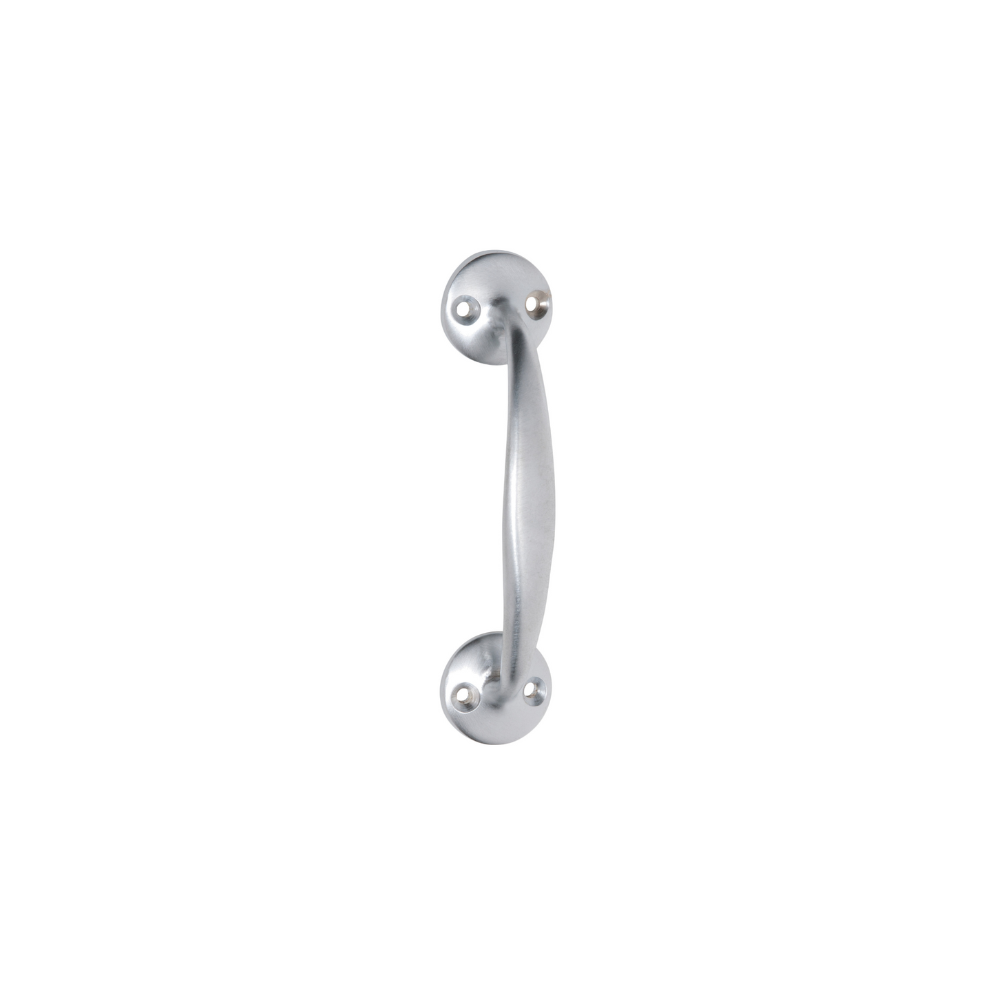 Telephone Pull Handle Satin Chrome 110mm