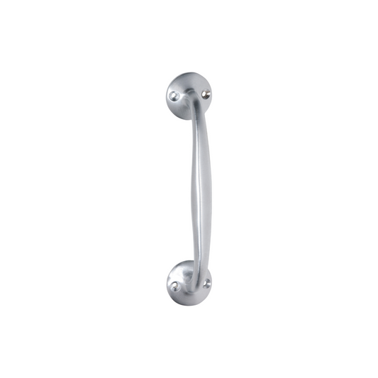 Telephone Pull Handle Satin Chrome 150mm