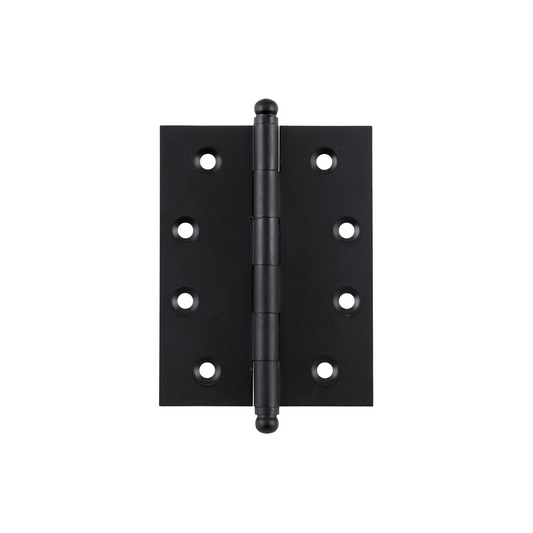 Hinge - Loose Pin Matt Black 100mm x 75mm