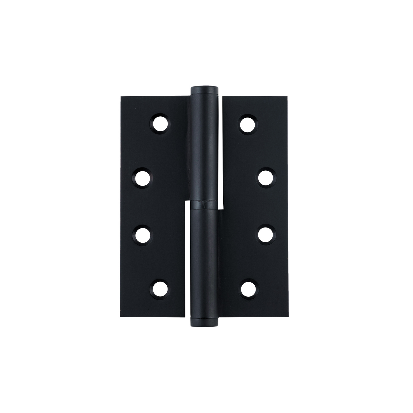 Hinge - Left Hand Lift Off Matt Black 100mm x 75mm