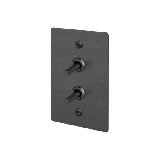 2G Toggle / Vertical / 2-Way / Linear / Smoked Bronze