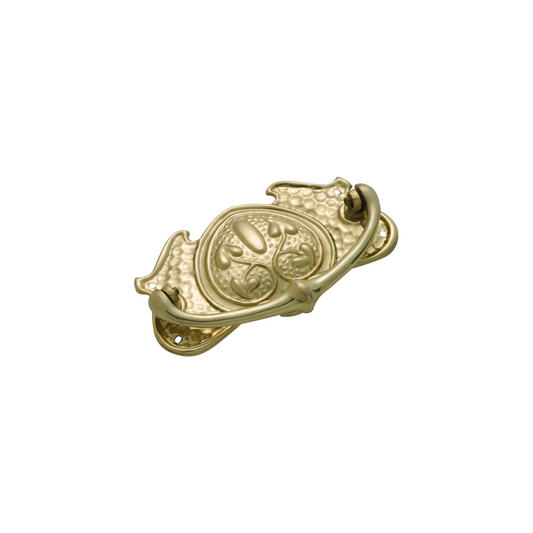 Cabinet Handle - Nouveau Large Polished Brass
