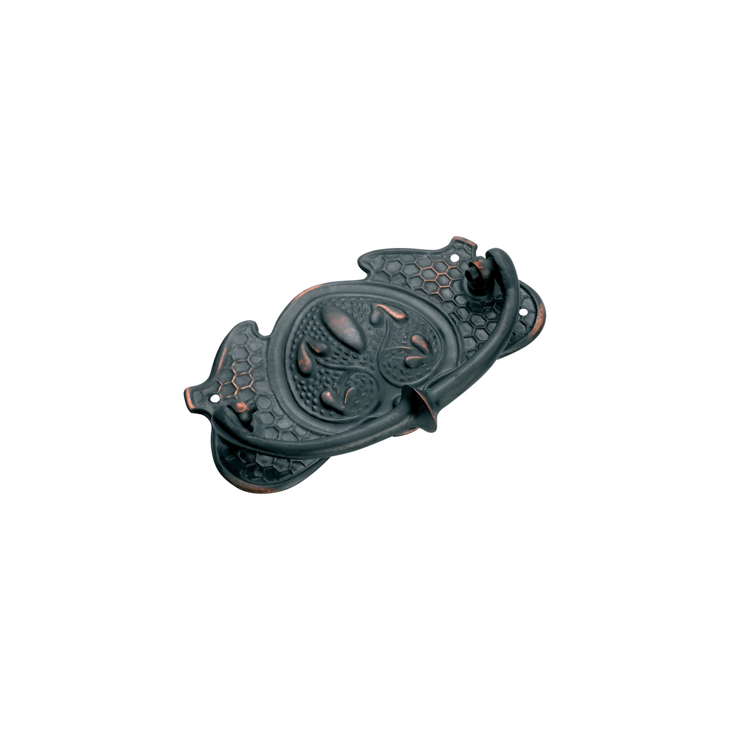 Cabinet Handle - Nouveau Large Antique Copper