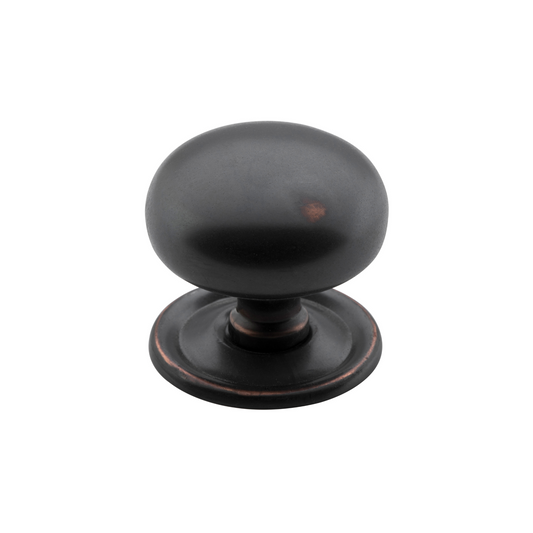 Cupboard Knob Classic Antique Copper 38mm
