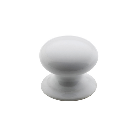 Porcelain Knob White 35mm