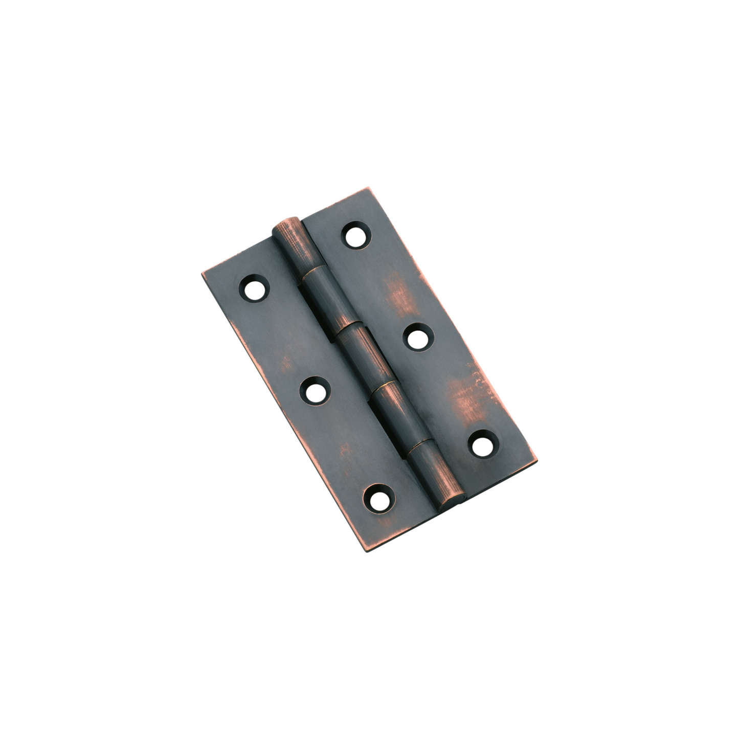 Hinge - Fixed Pin Antique Copper 63mm x 35mm