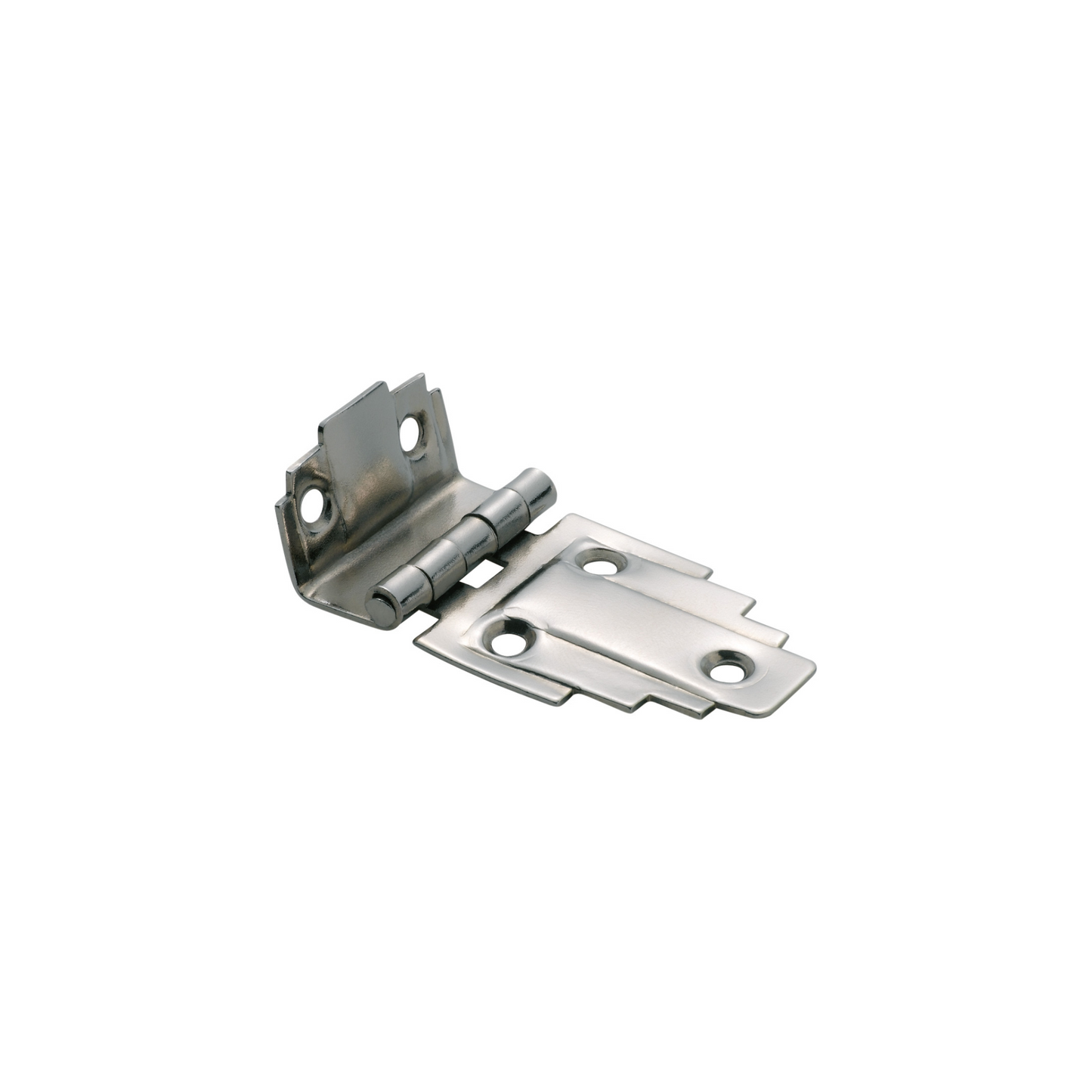 Offset Hinge - Stepped Satin Nickel