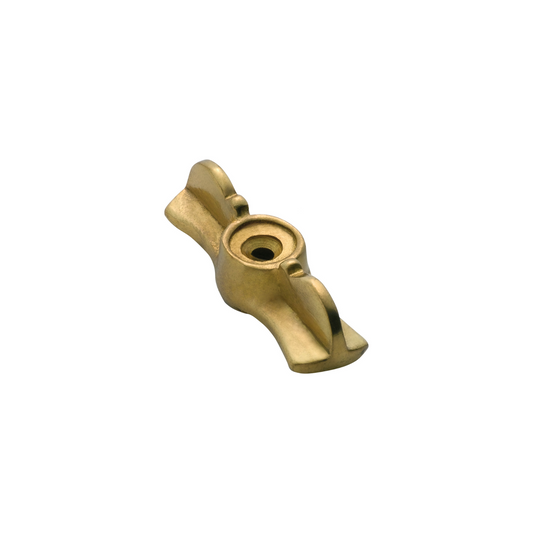Butterfly Catch Polished Brass