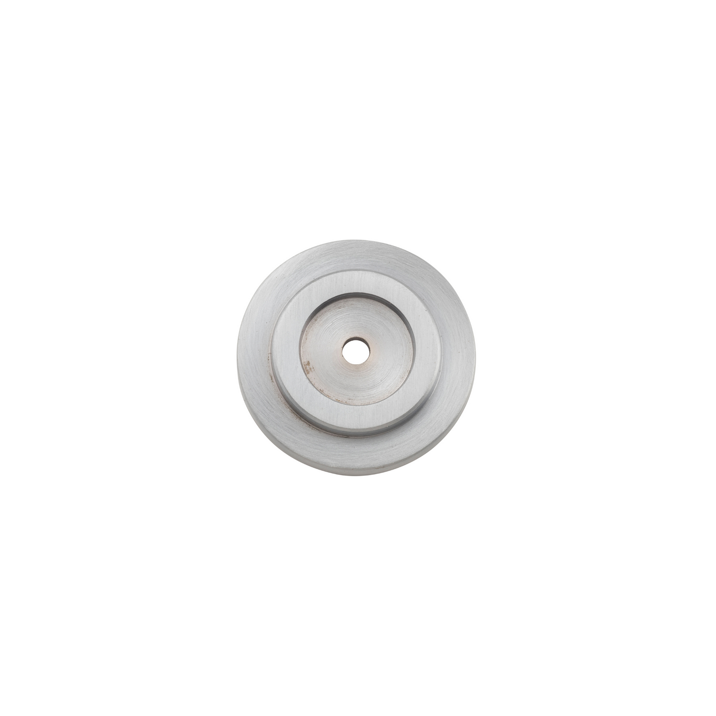 Knob Backplate Satin Chrome 25mm