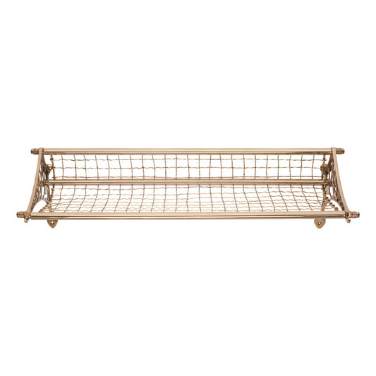 Luggage Rack 'NSWR' Polished Brass