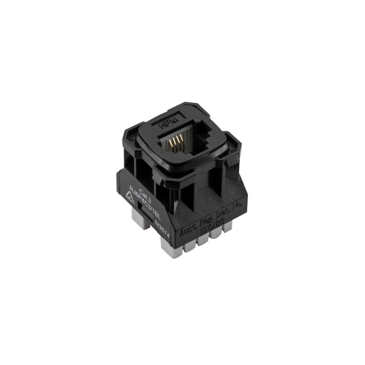 Phone Socket Black