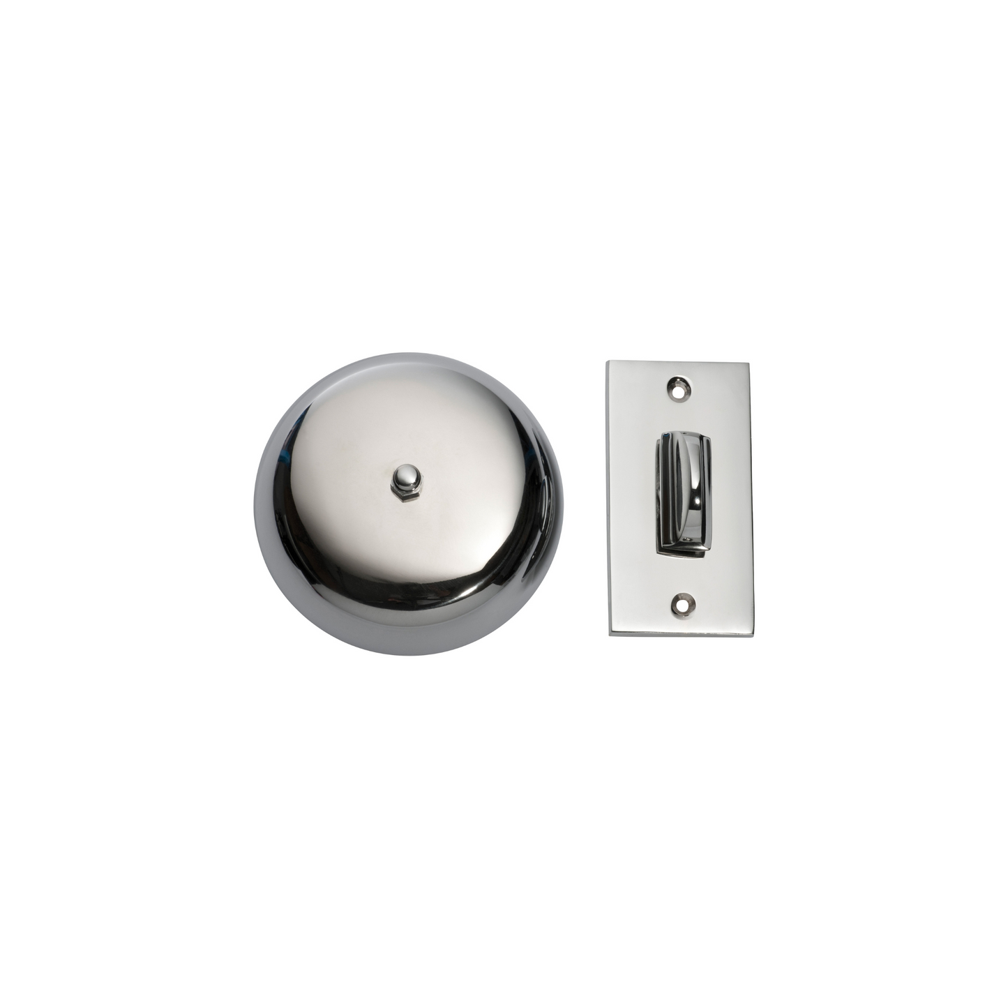 Plain Turn Bell Polished Chrome