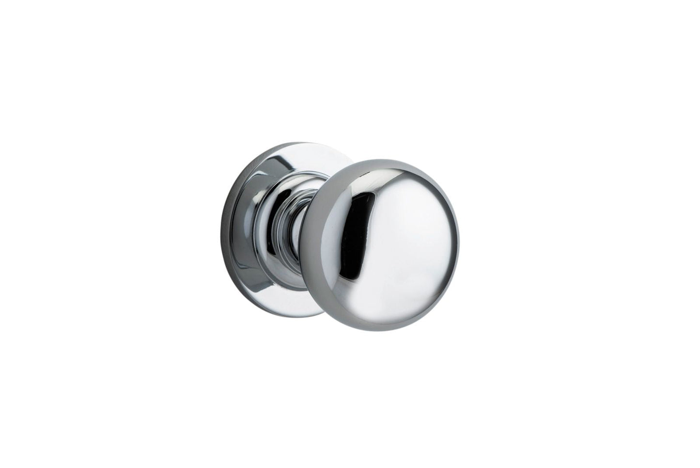 Cambridge Knob on Rose Polished Chrome