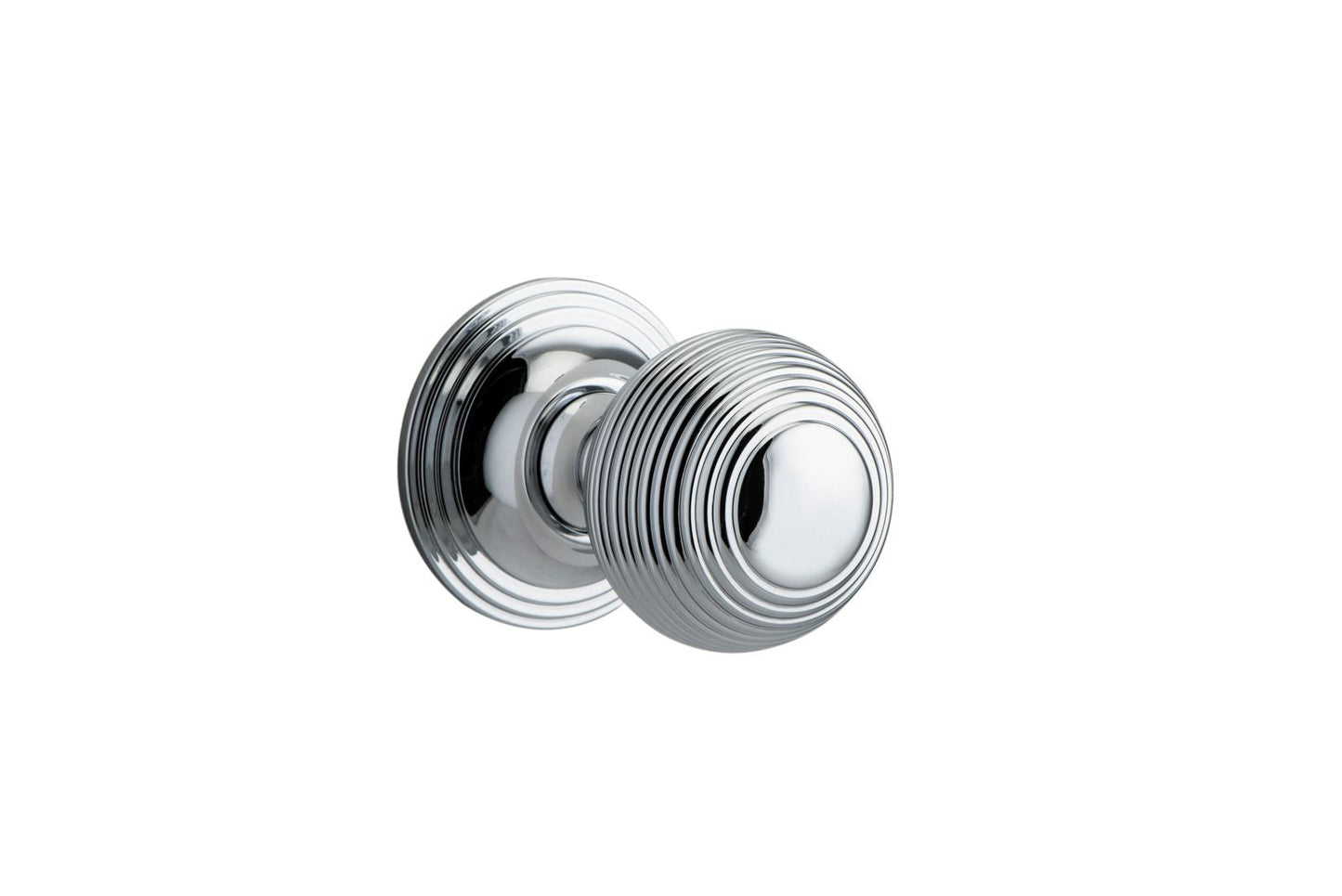 Guildford Knob on Rose Polished Chrome