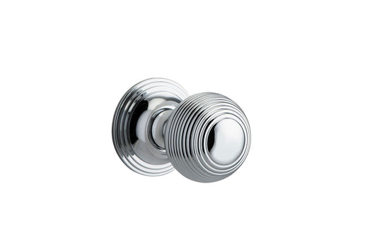 Guildford Knob on Rose Polished Chrome