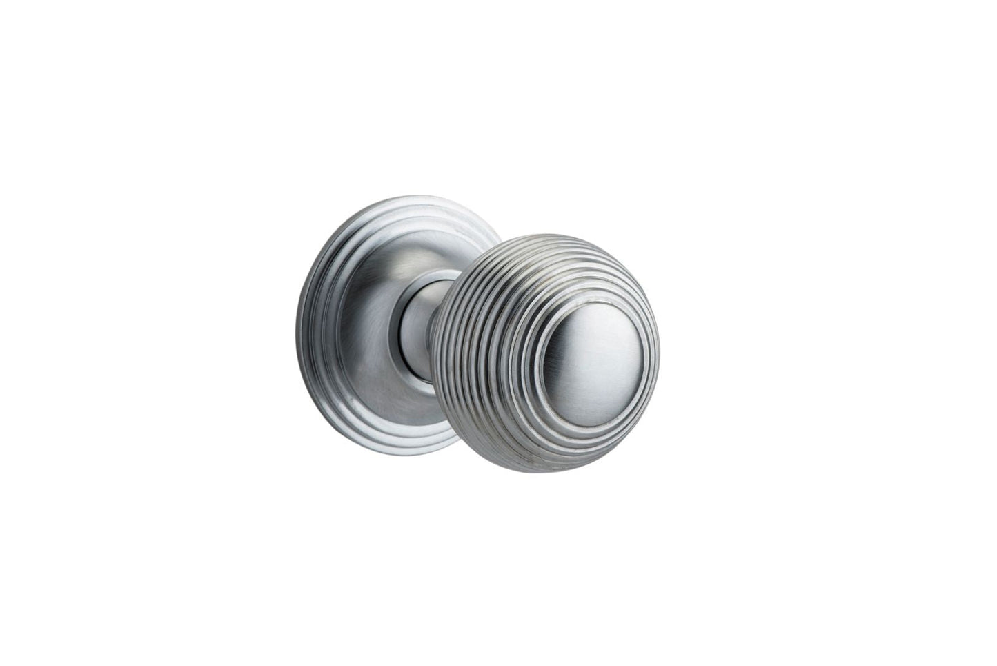 Guildford Knob on Rose Brushed Chrome