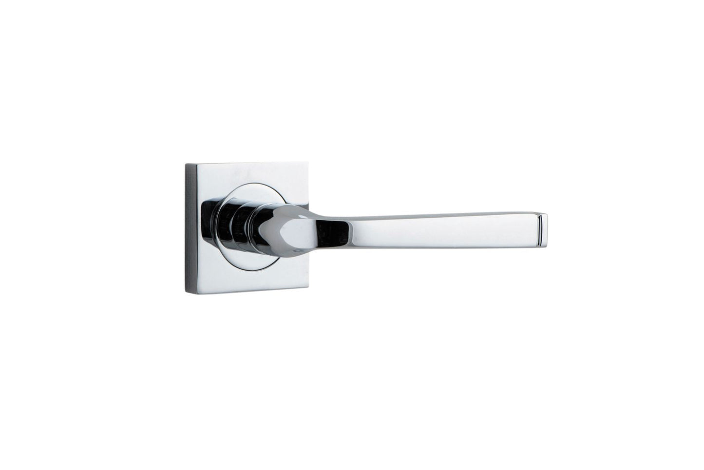 Annecy Lever on Square Rose Polished Chrome