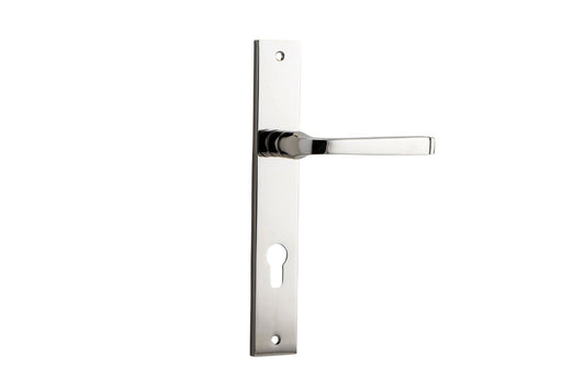 Annecy Lever Rectangular Polished Nickel