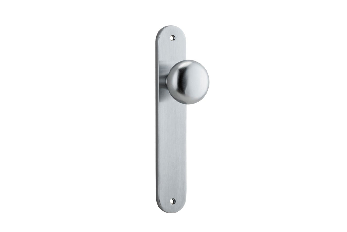 Cambridge Knob Oval Brushed Chrome