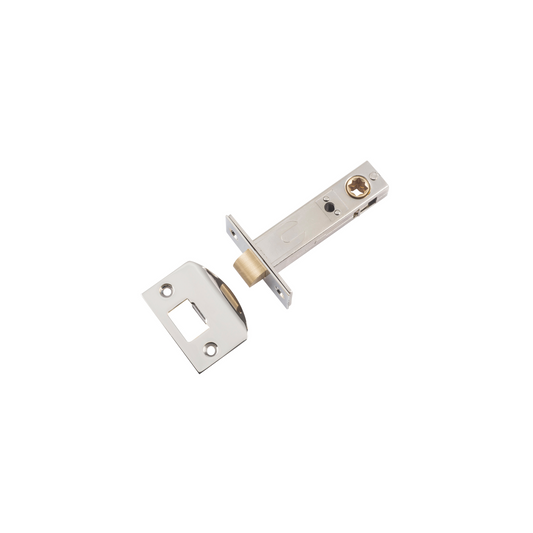 Tube Latch - Split Cam Polished Nickel 70mm