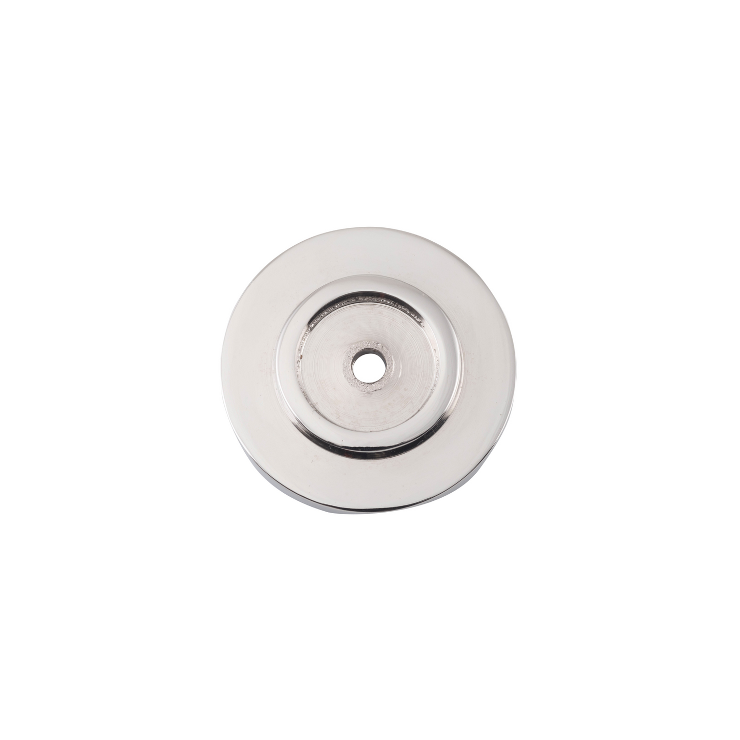 Knob Backplate Polished Nickel 32mm