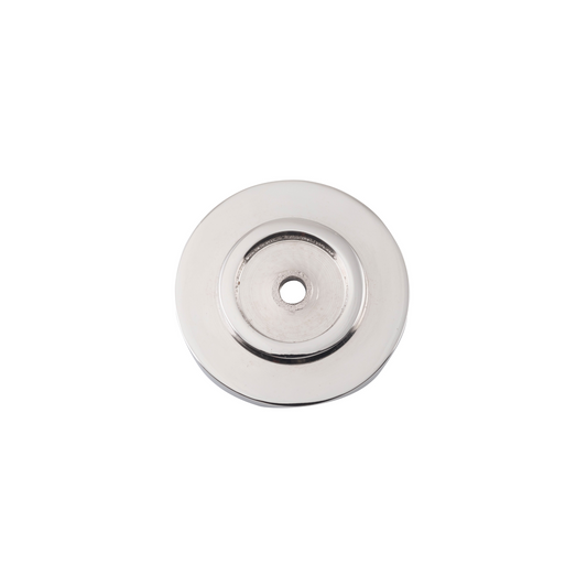 Knob Backplate Polished Nickel 32mm