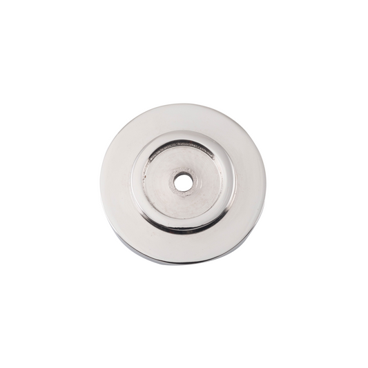 Knob Backplate Polished Nickel 38mm
