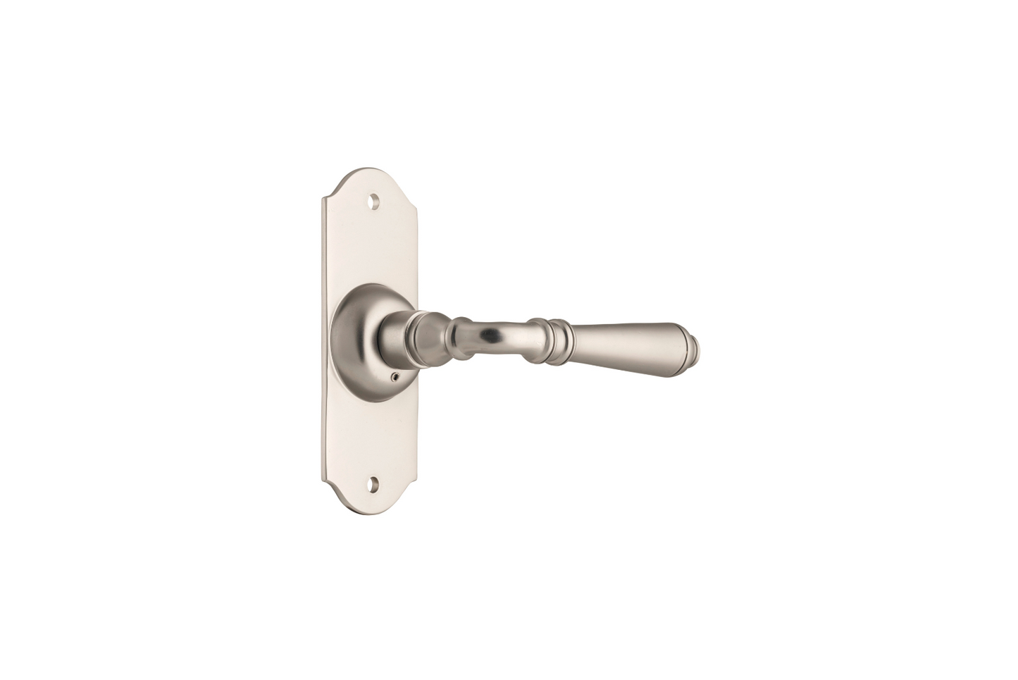 Reims Lever Short Backplate Satin Nickel