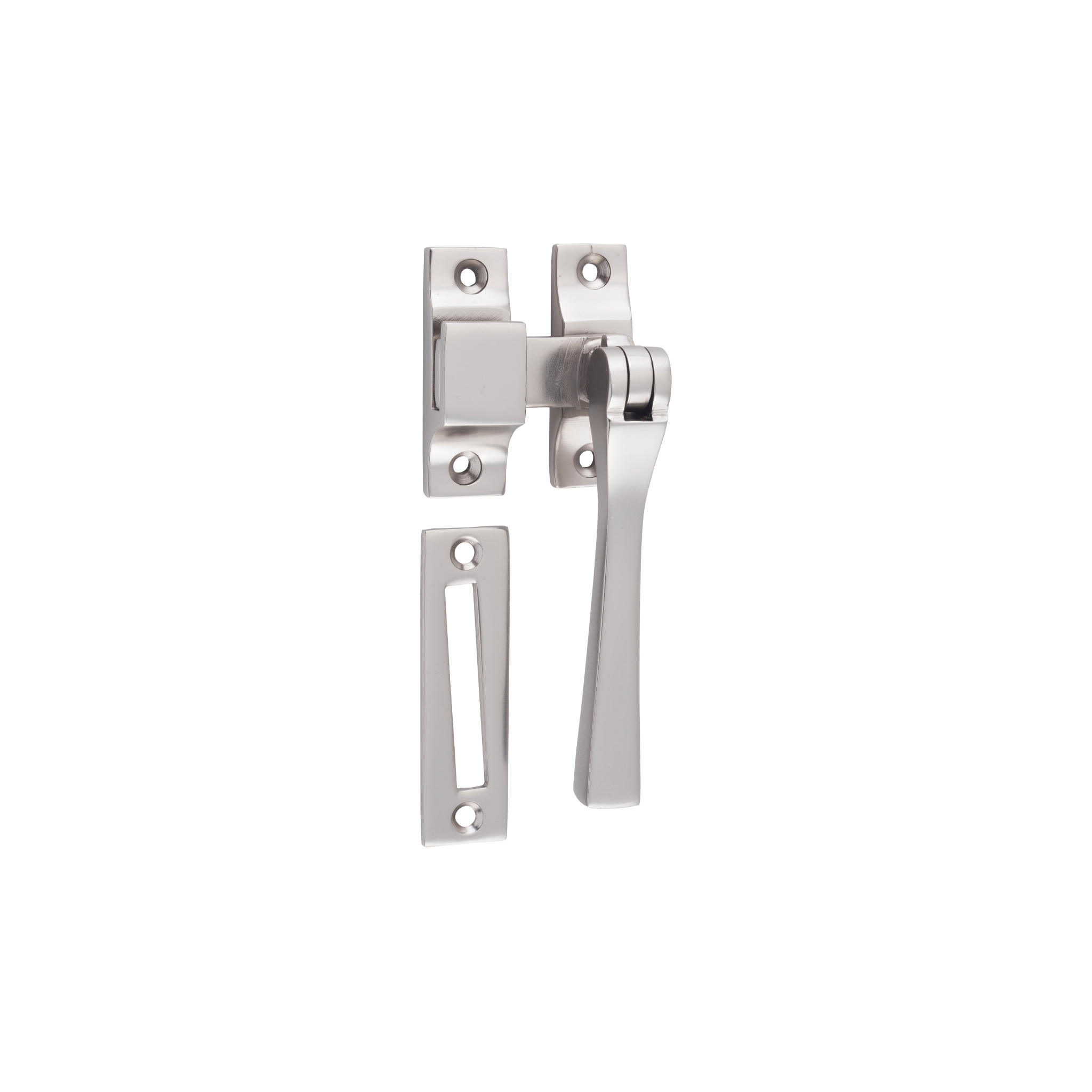 TradCo | Casement Fastener - Square Satin Nickel – Fragments