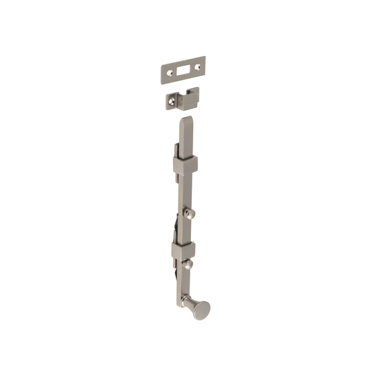 Panic Bolt Satin Nickel 255mm