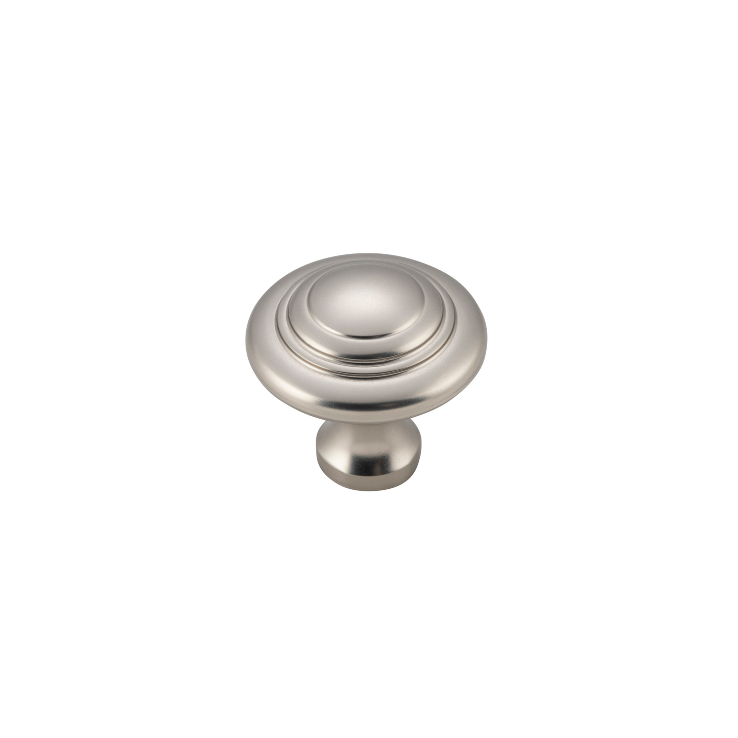 Cupboard Knob Domed Satin Nickel 25mm