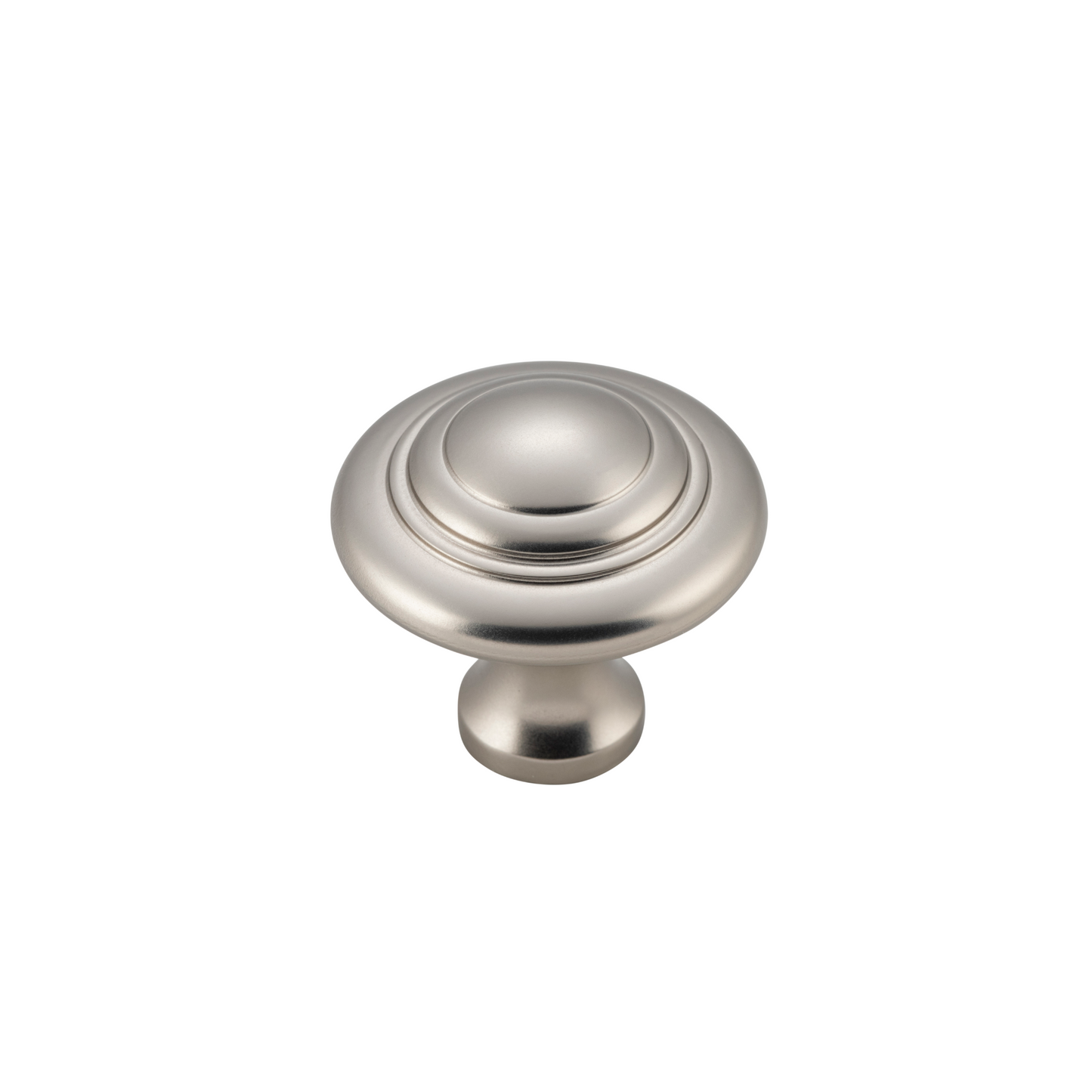 Cupboard Knob Domed Satin Nickel 32mm