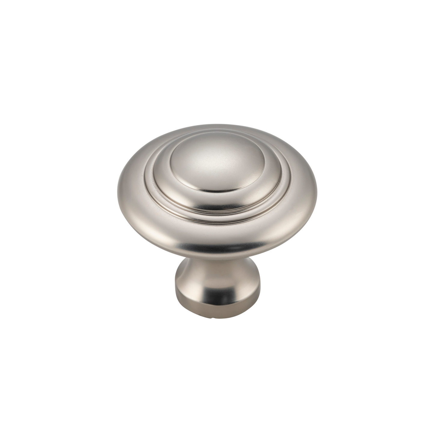 Cupboard Knob Domed Satin Nickel 38mm