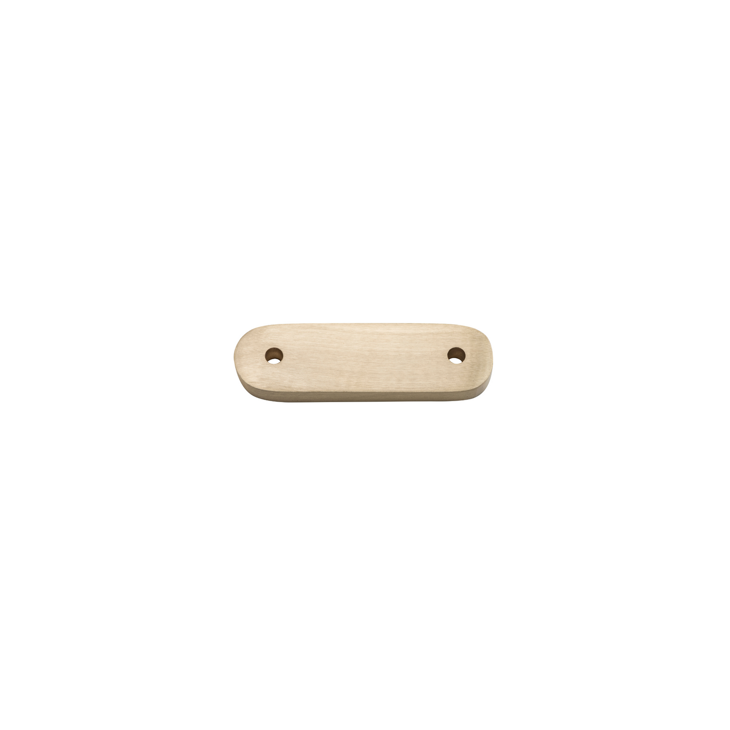 Spacer - Teardrop Fastener Satin Brass