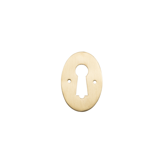 Pressed Escutcheon Satin Brass
