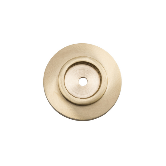 Knob Backplate Satin Brass 38mm