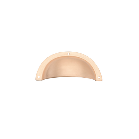 Drawer Pull Plain Satin Brass