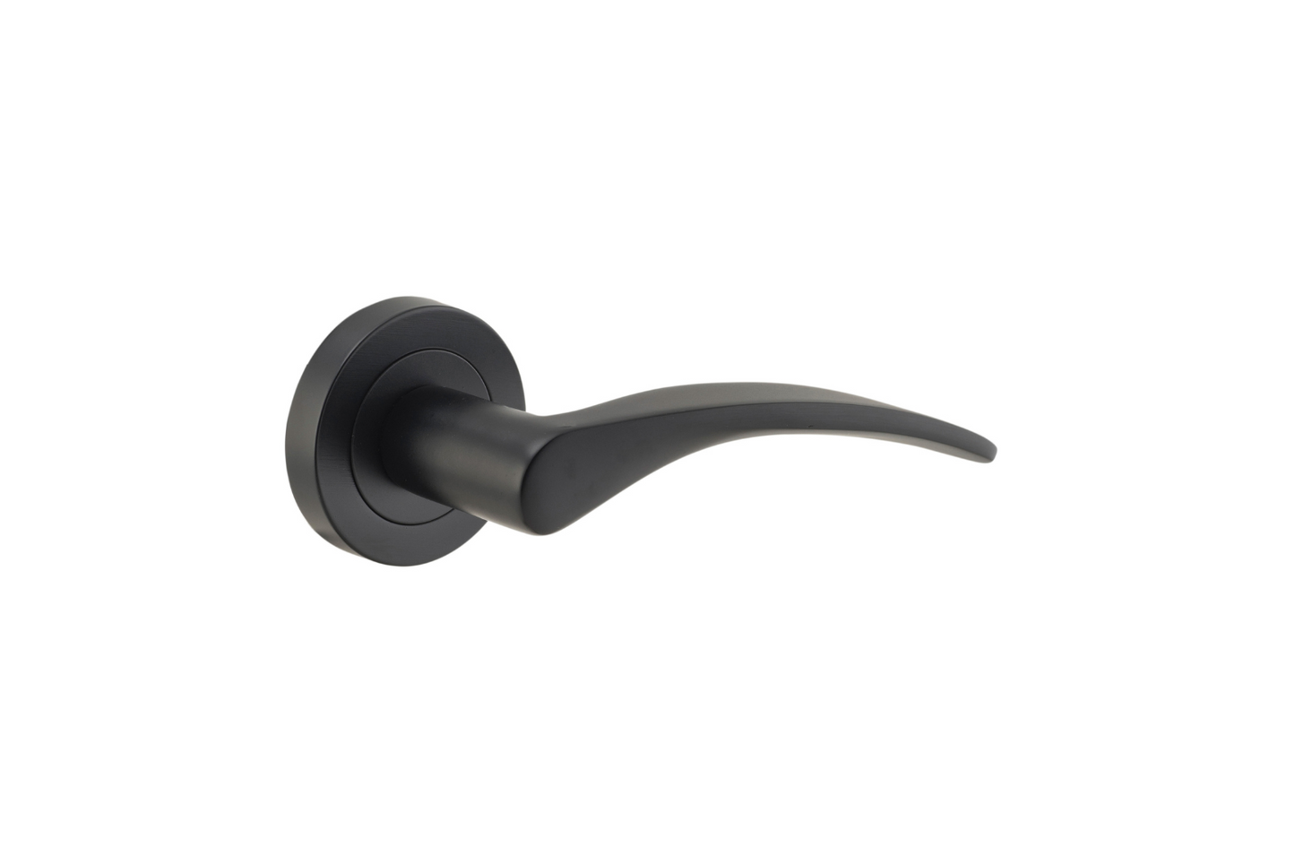 Oxford Lever on Rose Matt Black