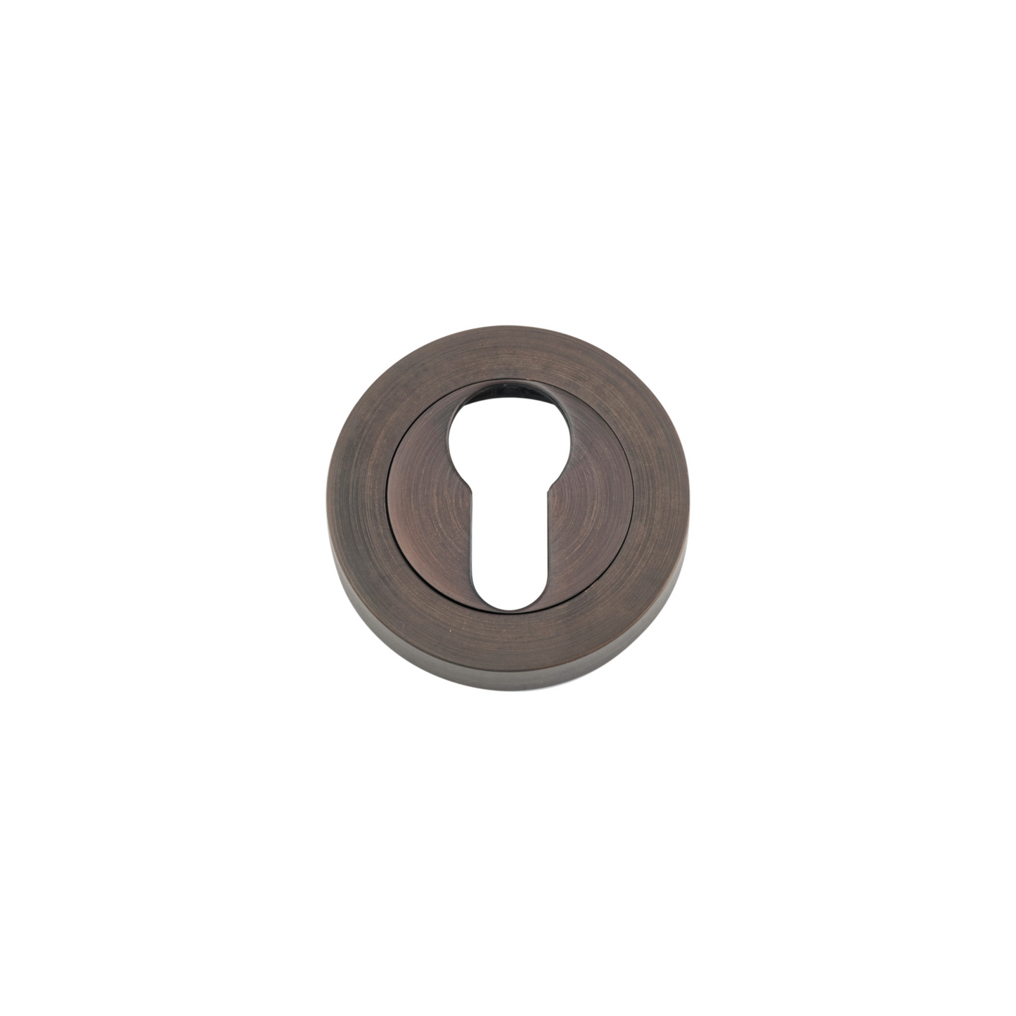 Euro Escutcheon Round Pair Signature Brass