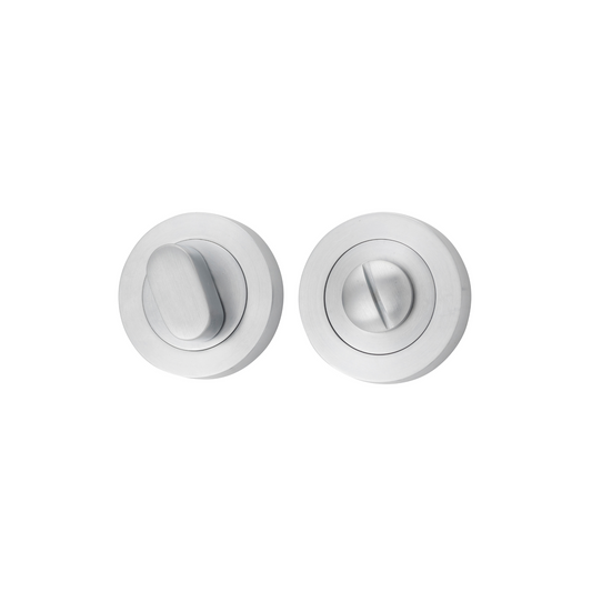 Privacy Turn Round Brushed Chrome 52mm