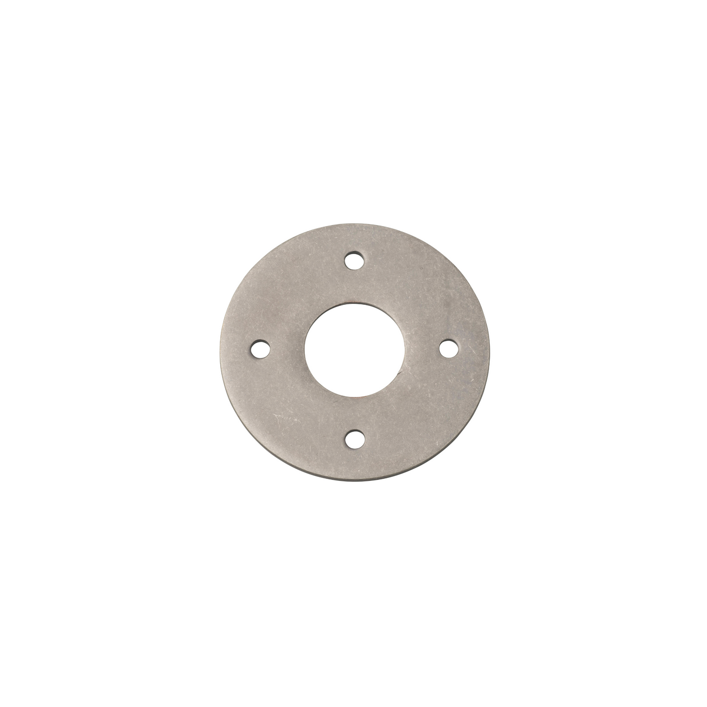 Adaptor Plate (Pair) Round Distressed Nickel